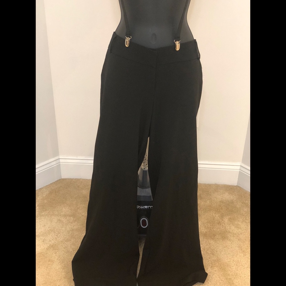 Wear-To-Work Dress Pants with Suspenders